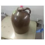 Large Vintage Brown Jug