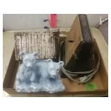 Working Vintage Toaster, Vintage Log Cabin