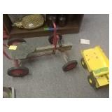 Row Cart And Tonka Toy