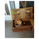 Masons Cracker Box And Fake Fruit