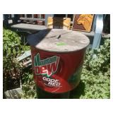 Mountain Dew Code Red Container/Cooler
