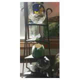 Shelf Unit - NC Flag With Glass Items