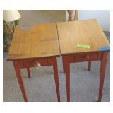Wooden Side Tables 15 × 20 × 25