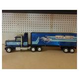 Silver Knight Express Truck And Trailer