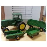 John Deere Tractor And Wagons