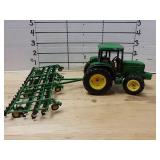 John Deere Tractor And Disks