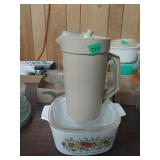 Pitcher & Glass Pot