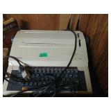 Canon Typewriter & Golf Clubs