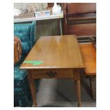 Solid Wood End Table
