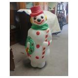 Vintage Plastic Blow Mold Outdoor Christmas