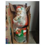 Vintage Plastic Blow Mold Outdoor Christmas