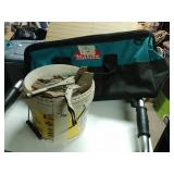 Gym Bag? Bucket With Tool Parts