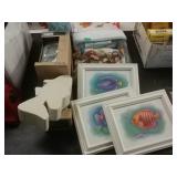 Fish Bathroom Items, Decorations