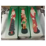 Old World Santa Candlestick