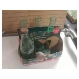 4 Glass Coca-Cola Bottles