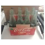 8 Glass Coca-Cola Bottles