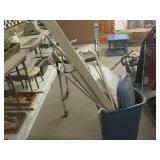 Metal Rods And Curtains