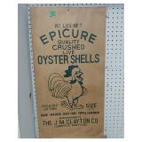 Crusted Oyster Shells Bag