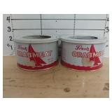 3 Fresh Crab Meat Cans