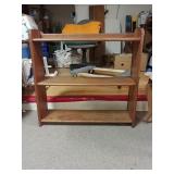 3 Shelf Wooden bookshelf - 28x8x28