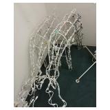 Pair Of Outdoor Lighted Christmas Reindeer 27"
