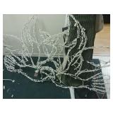 Outdoor Lighted Christmas Two Turtle Doves