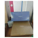 Avon Crystal Plates & Glass Set