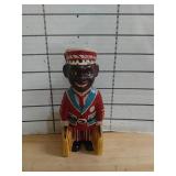 Cast Iron Suit Case/Bellhop Bank