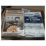 2 Books Steamboat Of Baltimore And Steamboat On