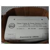 1970 Diesel Engine And Pump Service Calendars