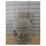 Antique Ackers Oyster Crock