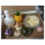 Glass Items, Pottery