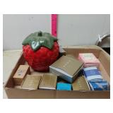 Glass Strawberry & Avon