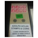 Adolf Hitler Coins And Stamps