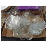 Glass Ashtrays, Bowls