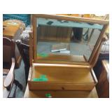 Vanity Top Mirror w/Storage drawer Mirror moves
