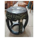 Decorative Barrel-like Side Table