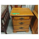 Wooden Night Stand w/drawers