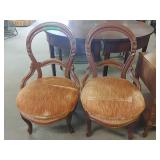 Vintage Cushioned Chairs