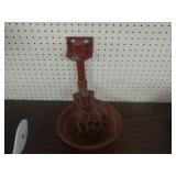 Cast Iron Cow Water Bowl