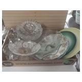 Various Glass Dishes & Plates