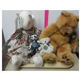 Stuffed Animals- Rabbit, Boyds Bear, Winston Bear
