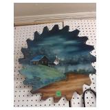 Painted Saw Blade