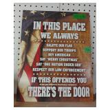 Offended American There