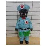 Cast Iron Police Man Bank