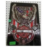 Harley Davidson Motorcycles Metal Sign