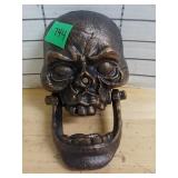 Cast Iron Skull Door Knocker
