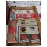 Canning Labels - Tomatoes, Beans, Peas, Peaches