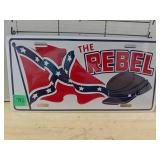 The Rebel Vanity Plate
