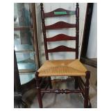 Chair w/woven Jute Seat